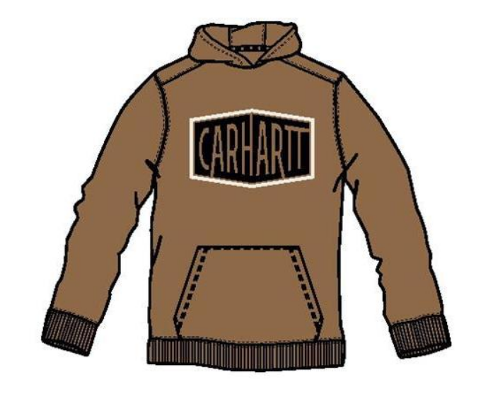 Carhartt - Boys L/S Graphic Hoodie -CA6775
