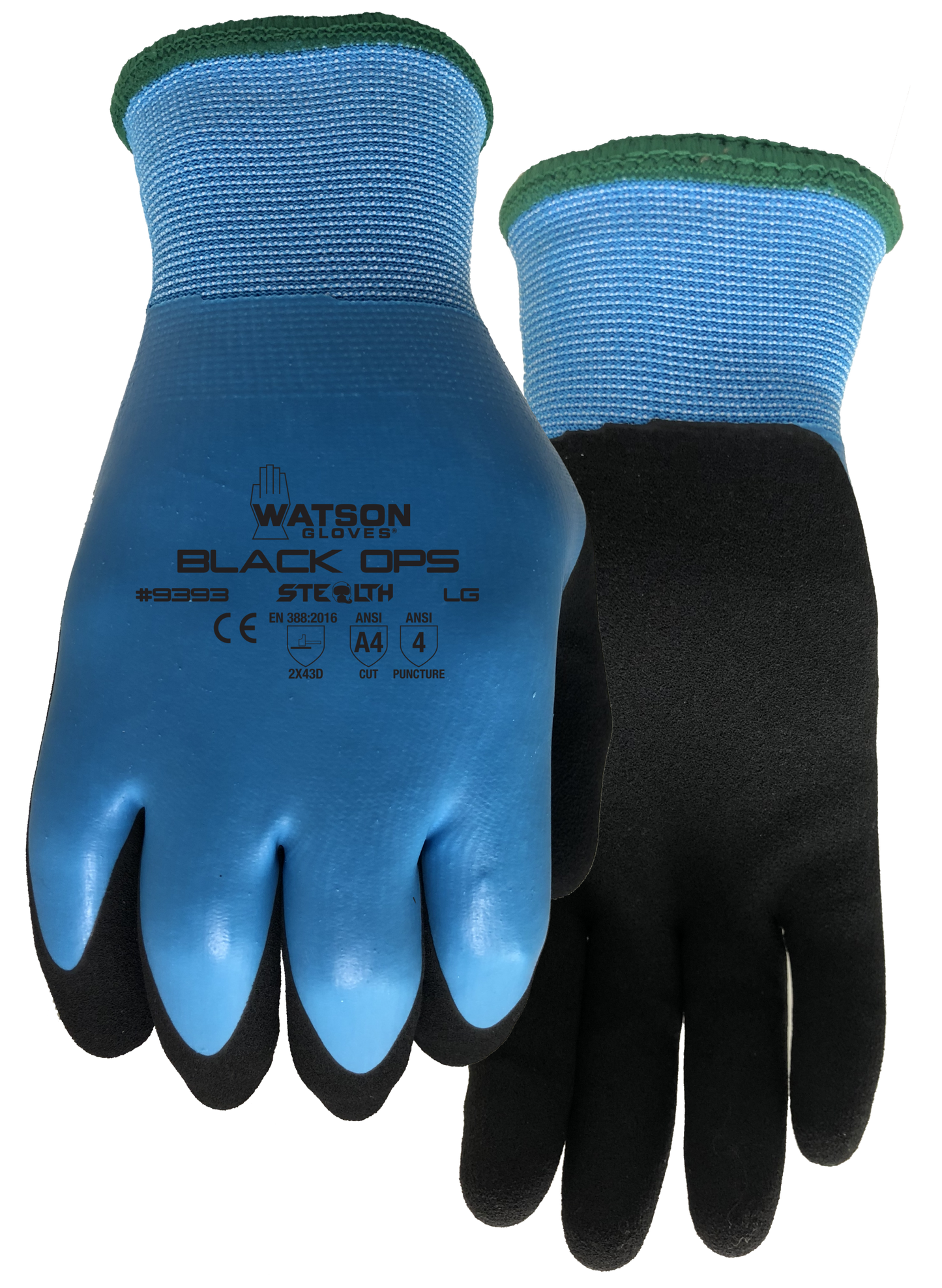 Watson - Stealth Black Ops PVC Nitrile - 9393