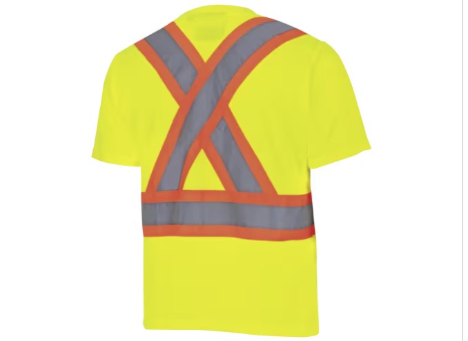 Pioneer - Hi-Vis Bird's-Eye Safety T-Shirt 6691