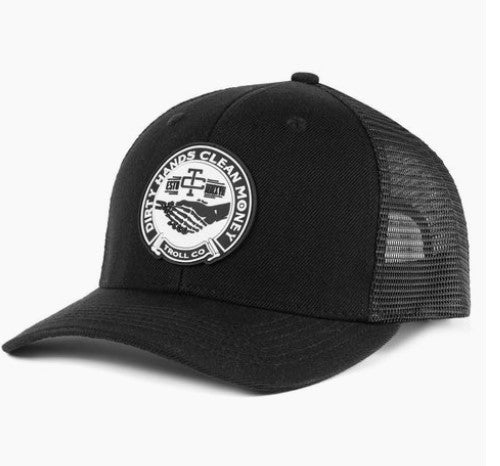 Dirty Hands Clean Money - Haggler Curved Brim