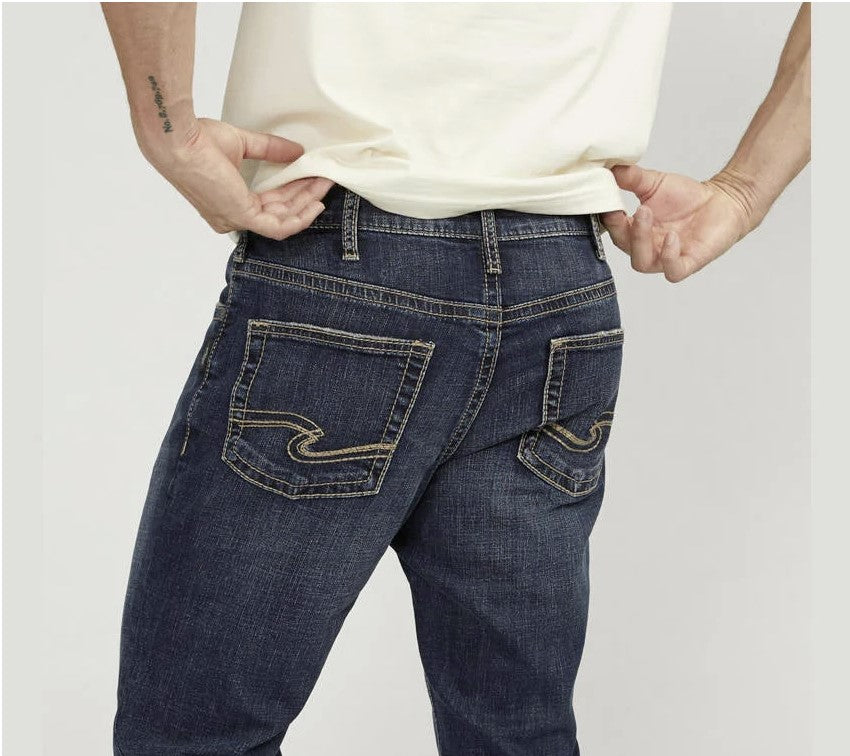 SILVER - Jace Slim Bootcut Jeans - M12610LDS402