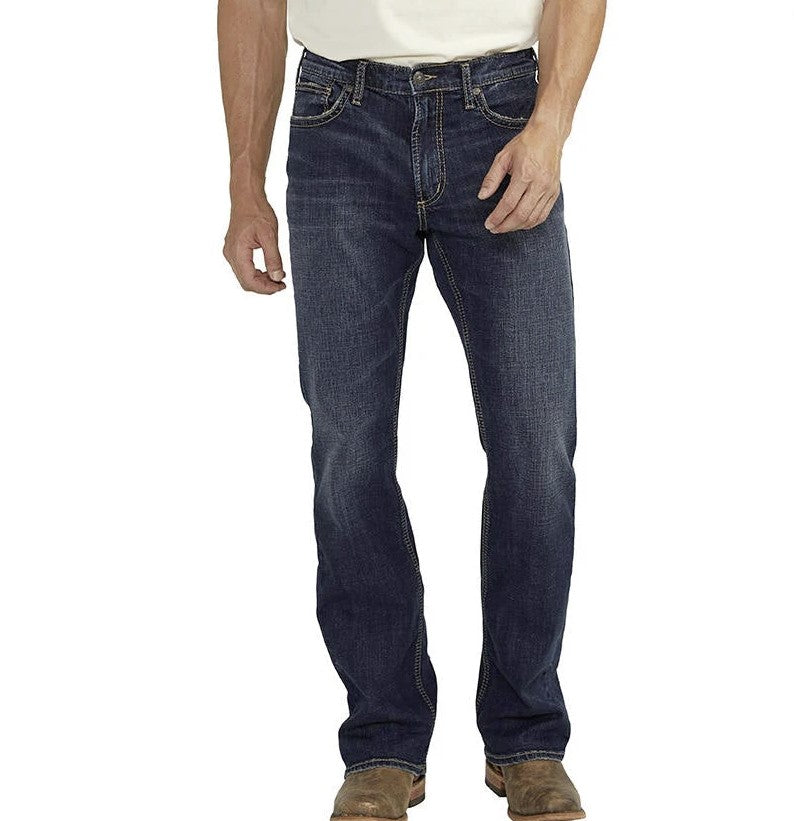 SILVER - Jace Slim Bootcut Jeans - M12610LDS402