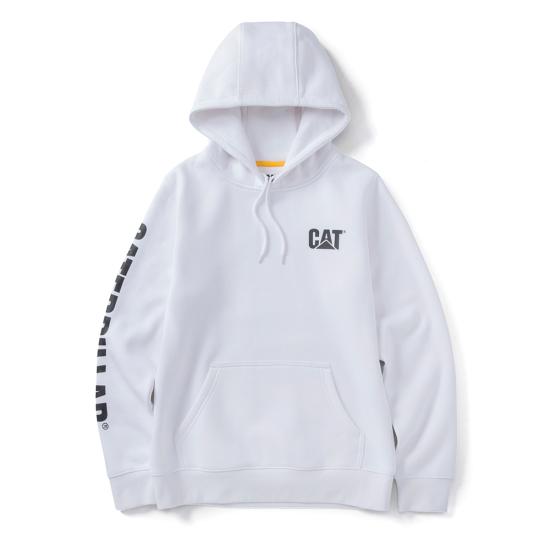 CAT WOMEN'S TRADEMARK BANNER PULLOVER HOODIE-105006
