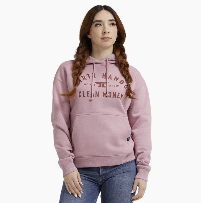 Dirty Hands Clean Money- Ladies Classic Hoodie -TC2179