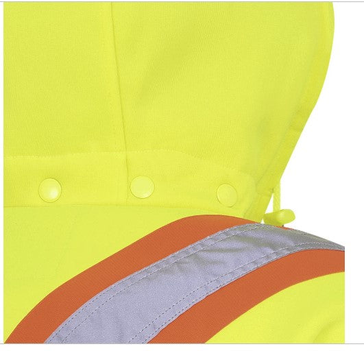 Pioneer - Poly Fleece Zip Safety Hoodie- 6925