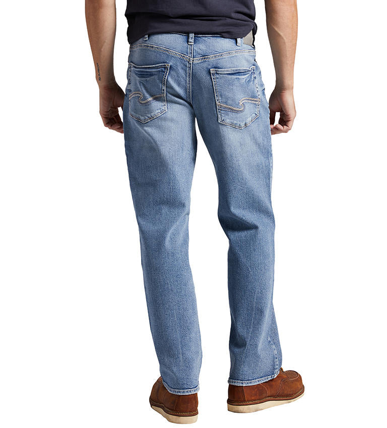SILVER GORDIE- Loose Fit, Straight Leg Jeans -M43451-390