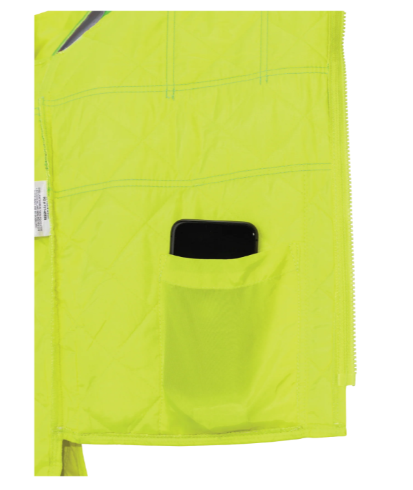 Tough Duck - Quilted Safety Freezer Vest-SV05