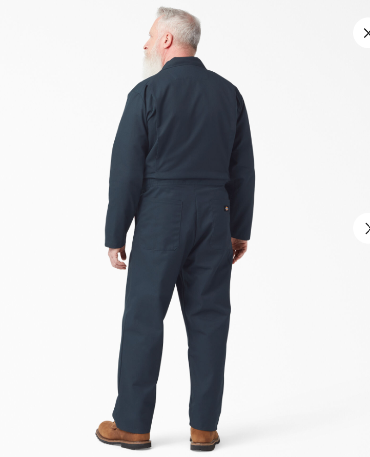 Dickies- Long Sleeve Poly/Cotton Coveralls