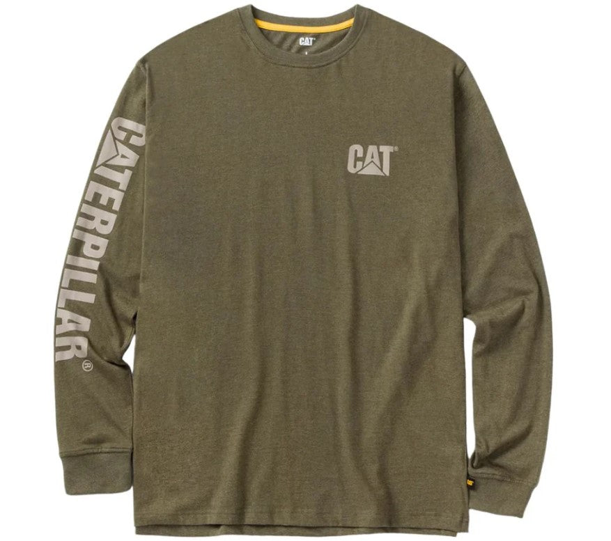 Caterpillar - Trademark Banner L/S T-Shirt