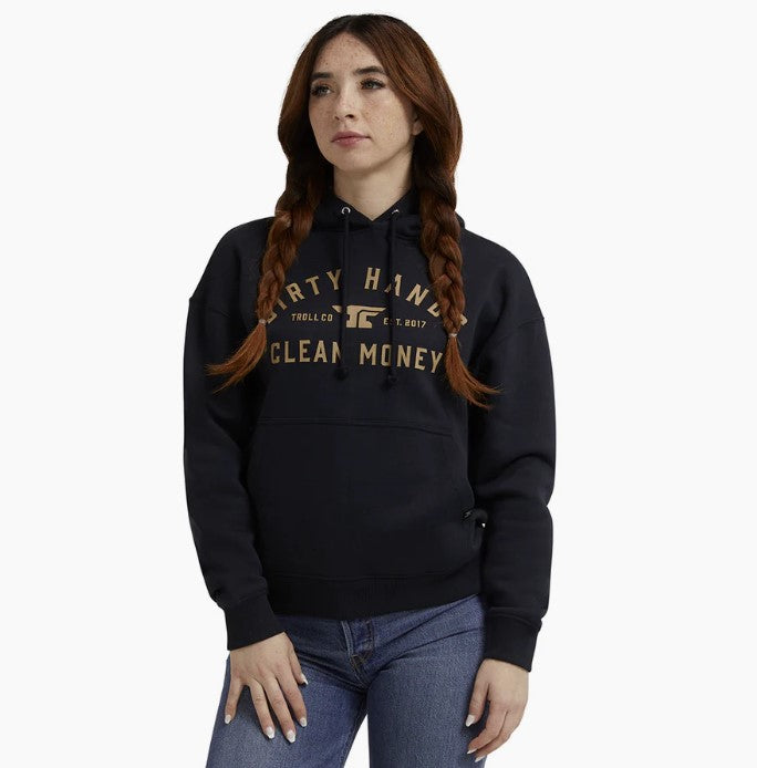 Dirty Hands Clean Money- Ladies Classic Hoodie -TC2179