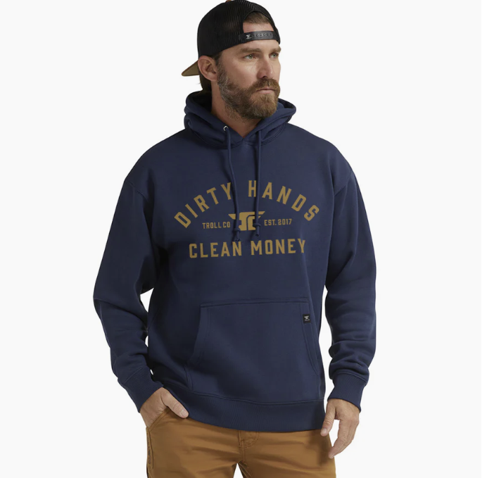 Dirty Hands-Clean Money: Men's Classic Hoodie TC2222