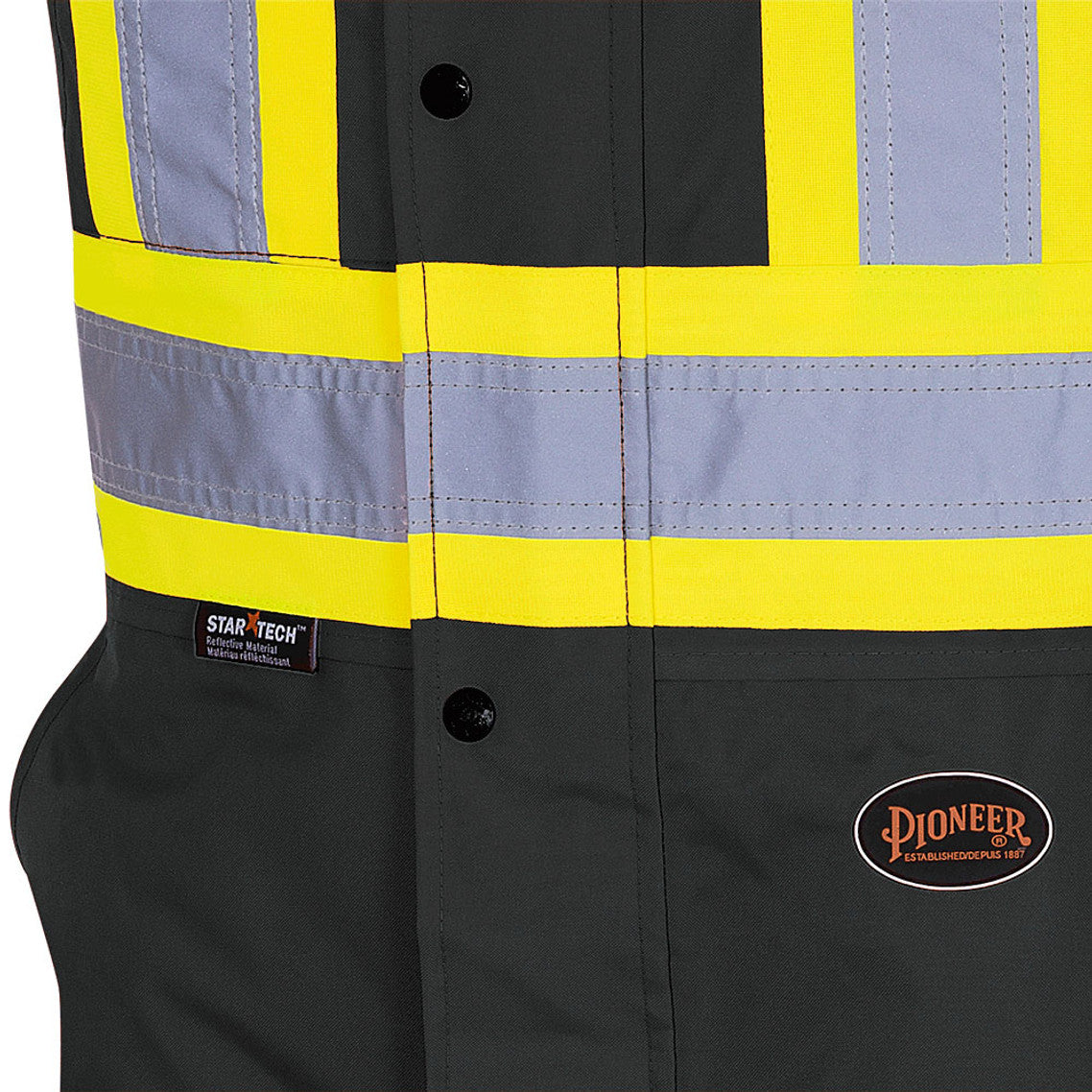 Pioneer- Insulated Hi-Vis Waterproof Safety Bib Overalls