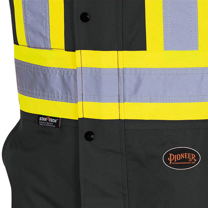 Pioneer- Insulated Hi-Vis Waterproof Safety Bib Overalls